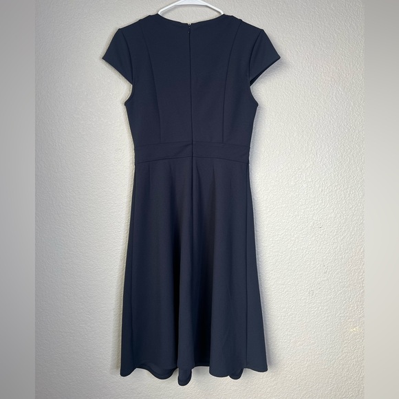 H&M Navy Blue Dress with Belt, S - Picture 5 of 7